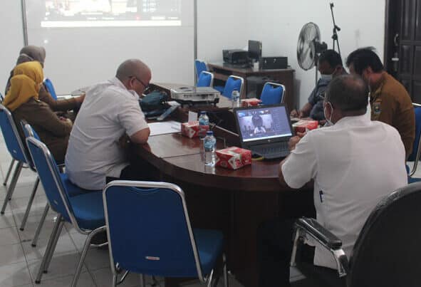 Pelaksanaan Webinar BNN RI Dalam Rangka Optimalisasi Desa/Kelurahan Bersih Narkoba