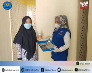 BNN Kota Metro Melakukan Test Urine Di Lingkungan Dinas Pekerjaan Umum dan Tata Ruang Kota Metro