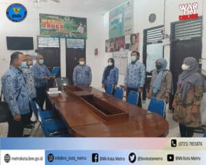BNN Kota Metro Melakukan Pembacaan Naskah Pancasila