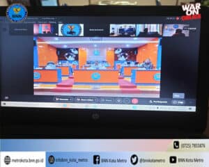 BNN Kota Metro Mengikuti Kegiatan Pengarahan Tentang Pelaksanaan Penyidikan Untuk Mengantisipasi Gugatan Pra Peradilan