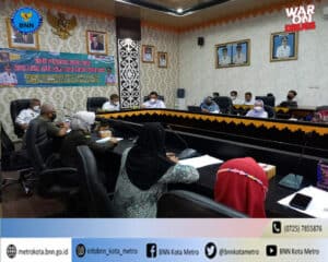 BNN Kota Metro Menghadiri Rapat Penguatan Gugus Tugas Kota Layak Anak Tahun 2022