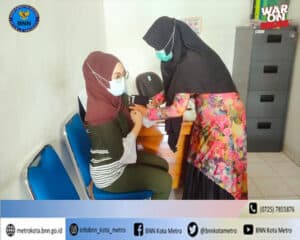 Klinik Pratama BNN Kota Metro Melakukan Layanan SKHPN (PNBP)