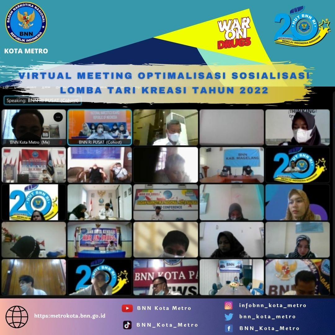 Virtual Meeting Optimalisasi Sosialisasi Lomba Tari Kreasi Tahun 2022 Virtual Meeting Optimalisasi Sosialisasi Lomba Tari Kreasi Tahun 2022