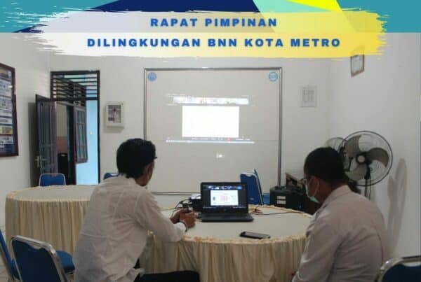 Rapat Pimpinan BNN Kota Metro
