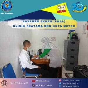 Layanan SKHPN (PNBP) Klinik Pratama BNN Kota Metro