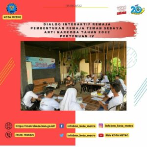 Kegiatan Dialog Interaktif Rameja Pembentukan Ramaja Teman Sebaya Anti Narkoba Tahun 2022 Pertemuan Ke-empat