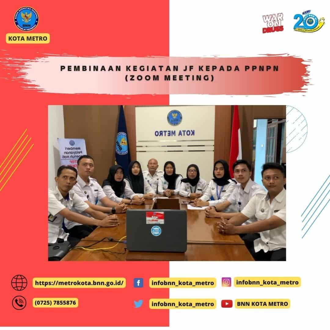 Pembinaan Kegiatan JF Kepada PPNPN (Zoom Meeting)