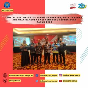 SOSIALISASI PETUNJUK TEKNIS KABUPATEN/KOTA TANGGAP ANCAMAN NARKOBA BAGI PEMANGKU KEPENTINGAN