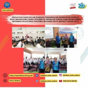 RAPAT PIMPINAN DILINGKUNGAN BNN KOTA METRO