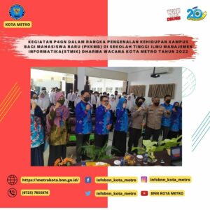 RAPAT PIMPINAN DILINGKUNGAN BNN KOTA METRO
