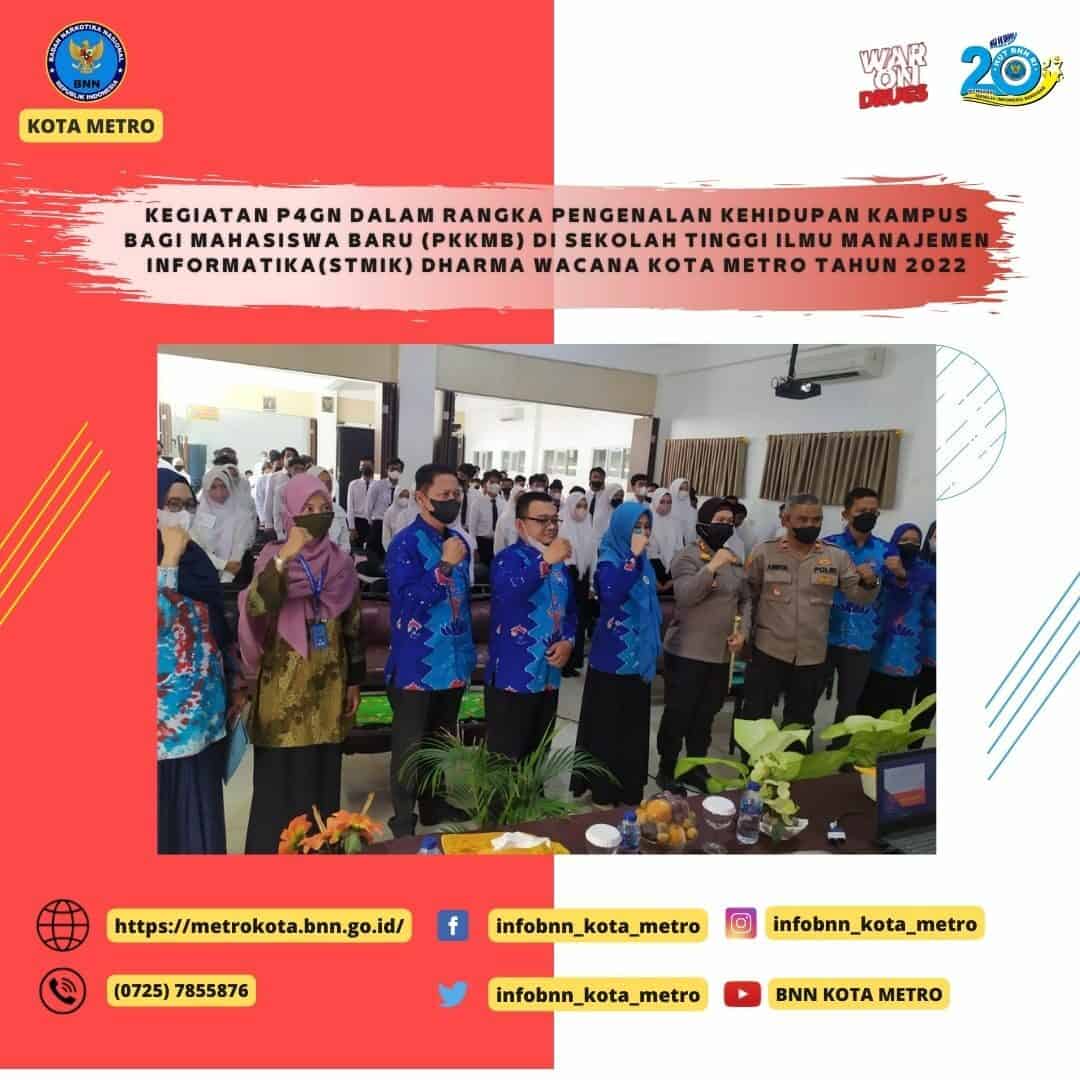 RAPAT PIMPINAN DILINGKUNGAN BNN KOTA METRO