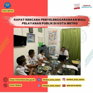 RAPAT RENCANA PENYELENGGARAAN MAL PELAYANAN PUBLIK KOTA METRO