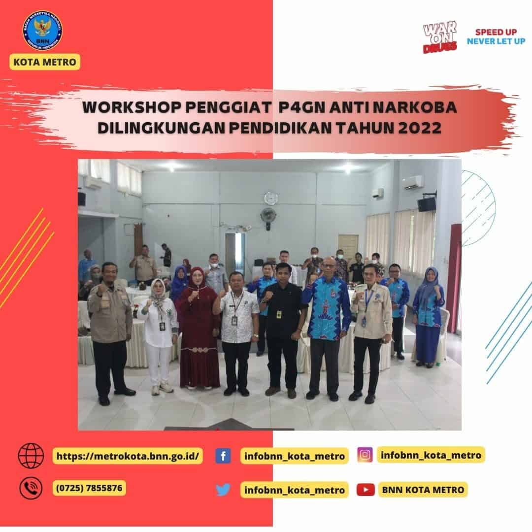 PELAKSANAAN WORKSHOP PENGGIAT P4GN DI LINGKUNGAN PENDIDIKAN TAHUN 2022