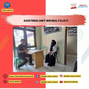ASISTENSI UNIT INTERVENSI BERBASIS MASYRAKAT(IBM) KOTA METRO