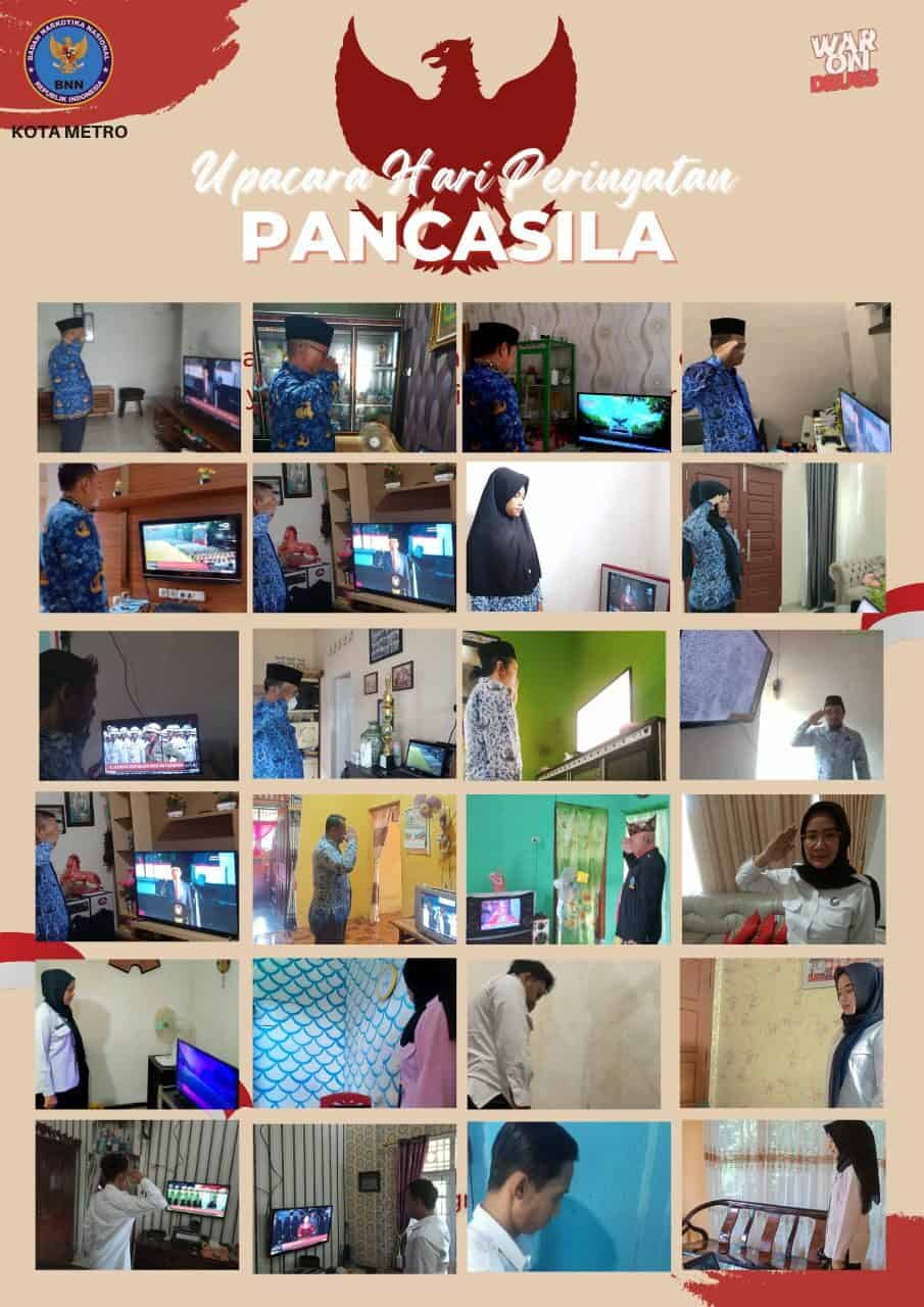 UPACARA PERINGATAN HARI KESAKTIAN PANCASILA DI LINGKUNGAN BNN KOTA METRO Konsep Otomatis