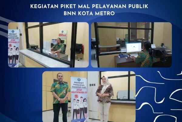PIKET MAL PELAYANAN PUBLIK BNN KOTA METRO