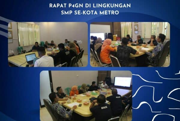 RAPAT KOORDINASI P4GN JENJANG SEKOLAH MENENGAH PERTAMA DINAS PENDIDIKAN DAN KEBUDAYAAN KOTA METRO TAHUN 2023