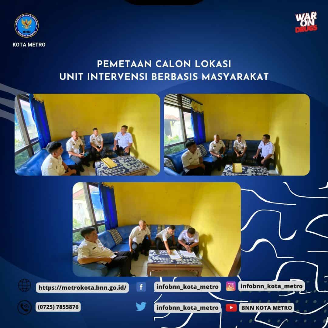 PEMETAAN CALON LOKASI UNIT INTERVENSI BERBASIS MASYARAKAT