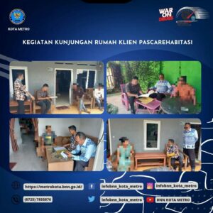 KEGIATAN KUNJUNGAN RUMAH KLIEN PASCAREHABILITASI