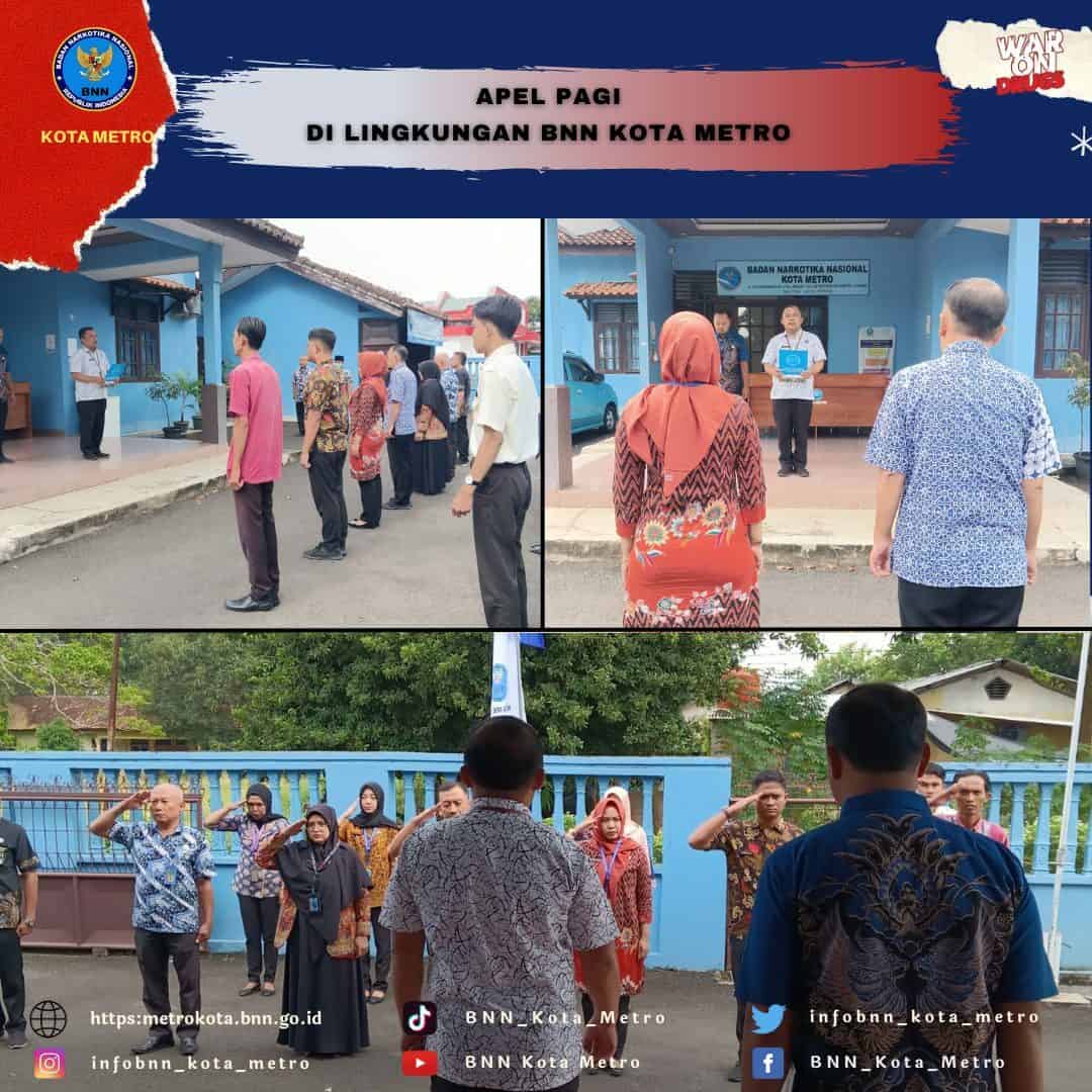 MENGIKUTI KEGIATAN PEMUSNAHAN BARANG BUKTI NARKOTIKA KE-2 BNN RI TAHUN 2023 SECARA LIVE STREAMING