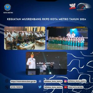 PELAKSANAAN MUSYAWARAH PERENCANAAN PEMBANGUNAN RENCANA KERJA PEMERINTAH DAERAH (MUSRENBANG RKPD) PEMERINTAH KOTA METRO TAHUN 2024