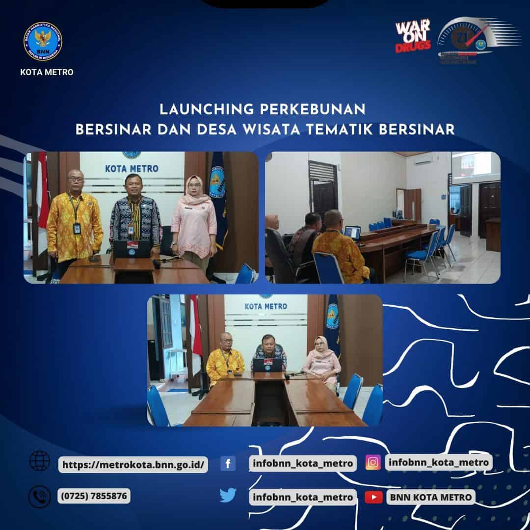 MENGIKUTI KEGIATAN LAUNCHING PERKEBUNAN BERSINAR DAN DESA TEMATIK BERSINAR