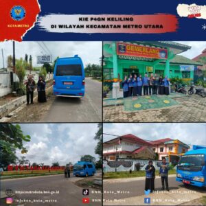 KEGIATAN PENYULUHAN/KIE P4GN KELILING DI WILAYAH KELURAHAN KARANGREJO, KECAMATAN METRO UTARA, KOTA METRO
