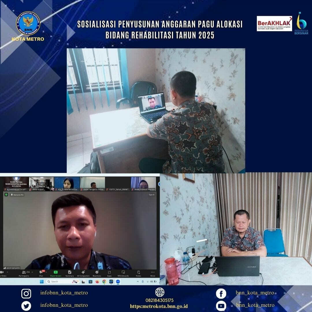 SOSIALISASI PENYUSUNAN ANGGARAN PAGU ALOKASI BIDANG REHABILITASI TAHUN 2025