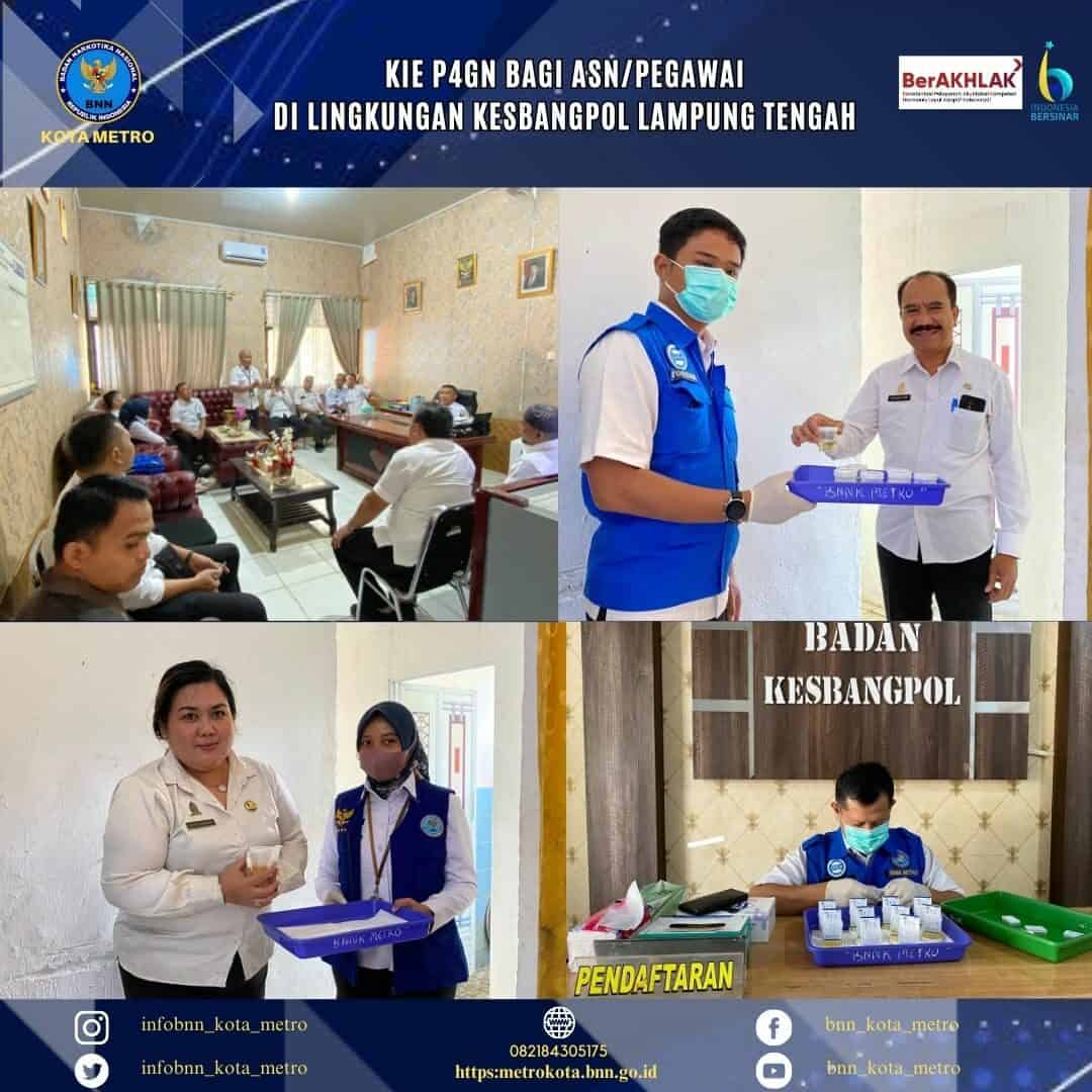 KEGIATAN KIE P4GN BAGI ASN/PEGAWAI DI LINGKUNGAN SATUAN POLISI PAMONG PRAJA KABUPATEN LAMPUNG TENGAH SEBAGAI IMPLEMENTASI INPRES NOMOR 2 TAHUN 2020 TENTANG RAN P4GN SEMESTER II TAHUN 2024 Konsep Otomatis
