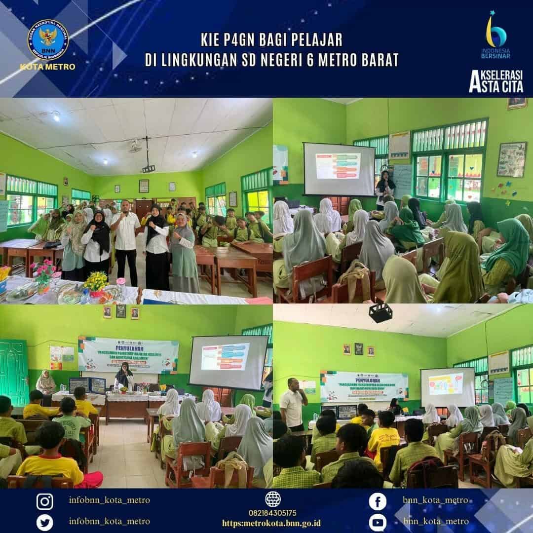KIE P4GN BAGI PARA PELAJAR DI LINGKUNGAN SD Negeri 6 Metro Barat, SD Negeri 8 Metro Timur, SD Negeri 6 Metro Selatan Konsep Otomatis