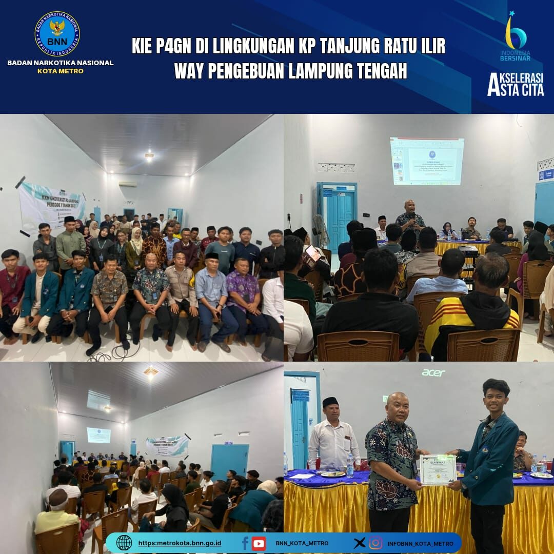SIALISASI BAHAYA PENYALAHGUNAAN NARKOBA DAN JUDI ONLINE DI KAMPUNG TANJUNG RATU ILIR, KEC. WAY PENGUBUAN, KAB. LAMTENG Konsep Otomatis