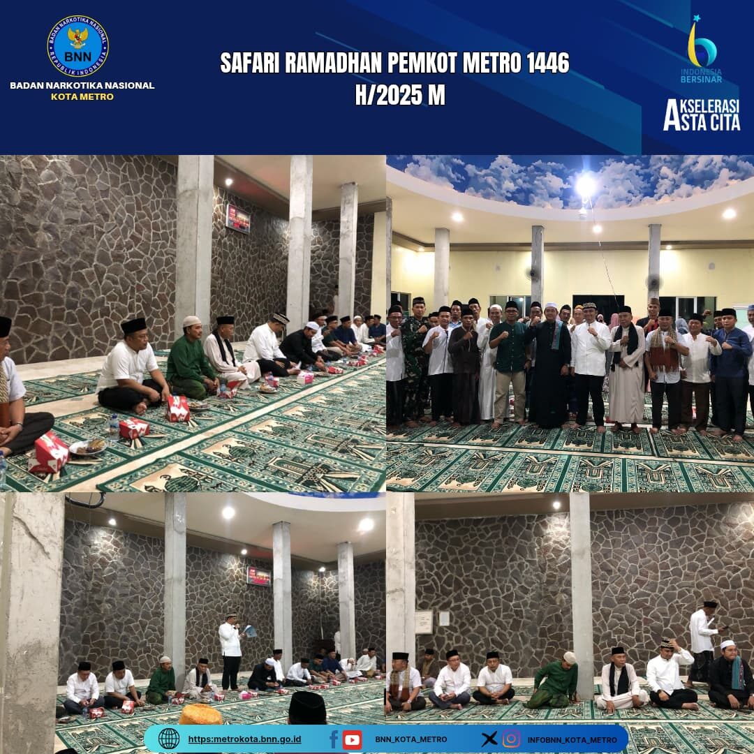 SAFARI RAMADHAN PEMERINTAH KOTA METRO 1446 H / 2025 M Konsep Otomatis